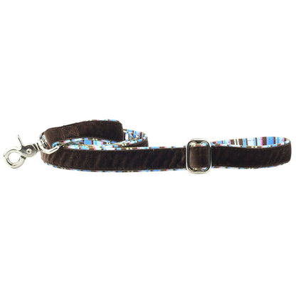 Brown Stripes Velvet Essential Dog Collar (1 Only)