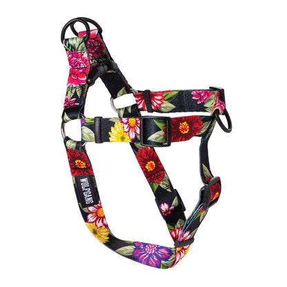 DarkFloral Dog Harness