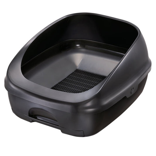 15% OFF: Unicharm Deo Toilet Half Cover Cat Litter Box (Dark Gray)