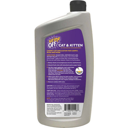 $4 OFF: Urine Off Cat & Kitten Formula With Carpet Applicator 32oz